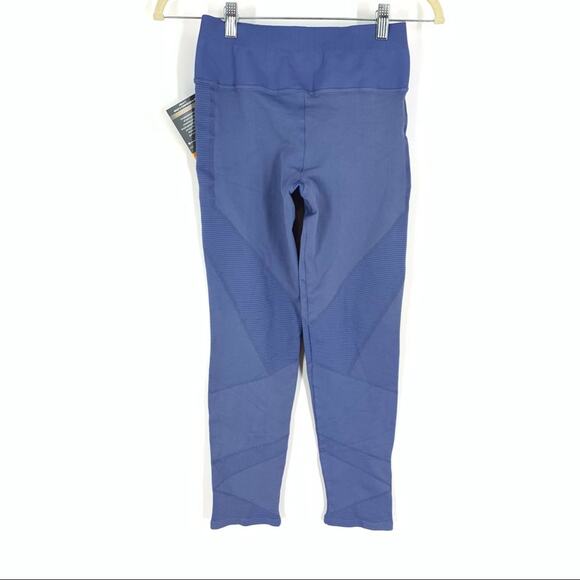NUX Large Compression Leggings Periwinkle Blue NWT - Picture 2 of 6